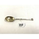 MODERNIST DANISH SILVER SPOON BY P. HERTZ