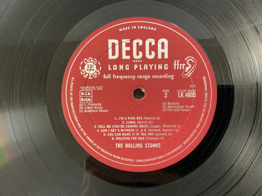 TWO ROLLING STONES LPS - 'OUT OVER OUR HEADS' WITH RED DECCA LABEL - MONO - LK4733 AND 'THE - Image 8 of 8