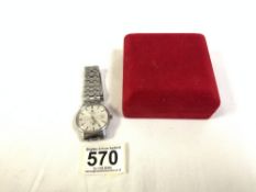 TISSOT GENTS SEASTAR AUTOMATIC WATCH WITH DATE (44521) (14220645)
