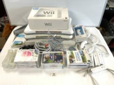 WII - FIT WITH CONTROLS AND GAMES AND MORE