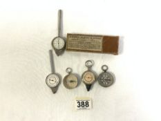 THREE MAP MEASURES WITH TWO COMPASSES