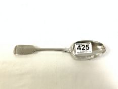 GEORGE III EXETER HALLMARKED SILVER TABLESPOON BY ROBERT WILLIAMS & SONS, 21.5CMS, 66 GRAMS
