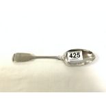 GEORGE III EXETER HALLMARKED SILVER TABLESPOON BY ROBERT WILLIAMS & SONS, 21.5CMS, 66 GRAMS