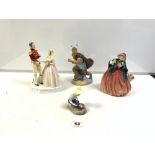 ROYAL DOULTON HN3256 NO82 FIGURE OF THE QUEEN VICTORIA AND PRINCE ALBERT (A/F) ROYAL DOULTON