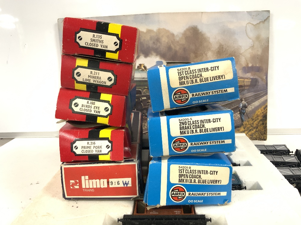 OO GAUGE HORNBY AND AIRFIX LIMA BOXED CARRIGES AND WAGONS AND MORE - Image 7 of 9