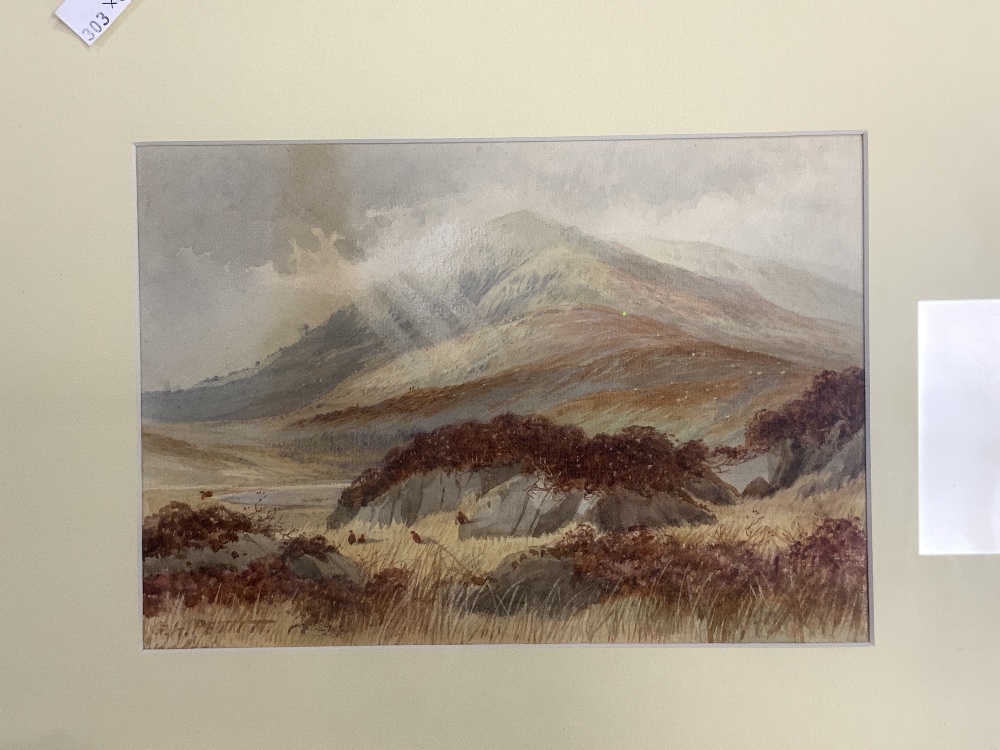 G H PETTITT FOUR WATERCOLOUR DRAWING LANDSCAPES SIGNED LARGEST 23 X 33 - Image 3 of 8