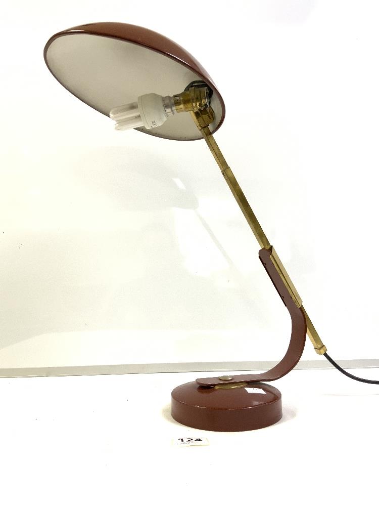 A SOLERE - PARIS BRASS 1950S DESK LAMP - Image 2 of 3