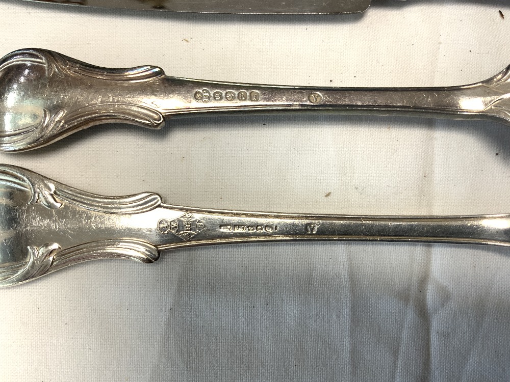 QUANTITY OF SILVER PLATED CUTLERY (KINGS PATTERN) - Image 5 of 6