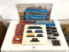 OO GAUGE HORNBY AND AIRFIX LIMA BOXED CARRIGES AND WAGONS AND MORE
