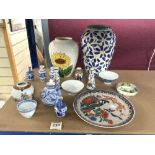 MIXED CHINESE CERAMICS WITH OTHERS