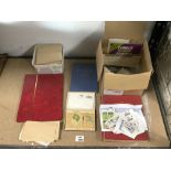 QUANTITY OF STAMPS ALBUMS AND LOOSE STAMPS