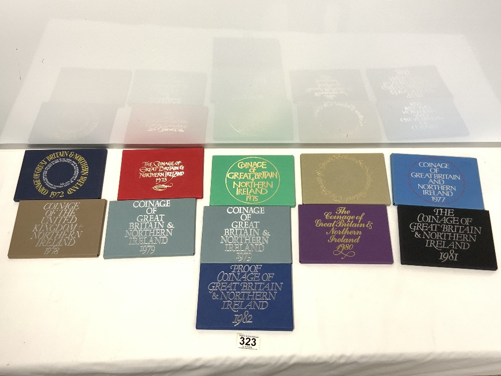 CASED SETS OF ROYAL MINT PROOF COINS, 1972-1979, 1985-1999, 2001-2004, 2006-2010. - Image 10 of 15