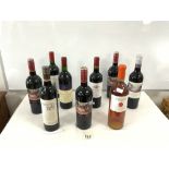 QUANTITY OF ALCOHOL CABERNET SAUVIGNON BORDEAUX 2012 MERLOT AND MORE