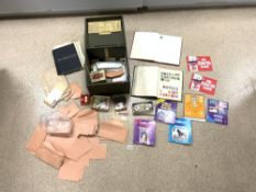 LARGE QUANTITY OF STAMPS INCLUDES LOOSE AND ALBUMS WITH EARLY ENGISH