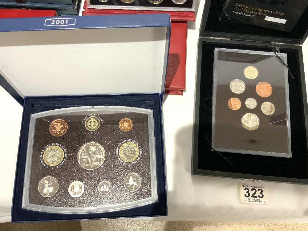 CASED SETS OF ROYAL MINT PROOF COINS, 1972-1979, 1985-1999, 2001-2004, 2006-2010. - Image 6 of 15