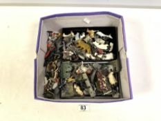 VINTAGE BRITAINS LEAD FARM ANIMALS AND SOLDIERS WITH OTHERS