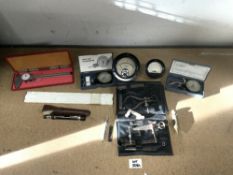 MIXED ITEMS GAUGES, DYNAMETER, AND MORE