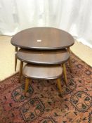 ERCOL NEST OF PEBBLES TABLES