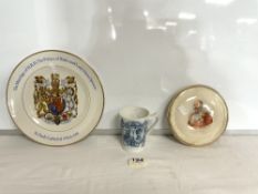 COMMEMORATIVE WARE INCLUDES COUNTY BOROUGH OF BRIGHTON THOMAS STANFORD CUP