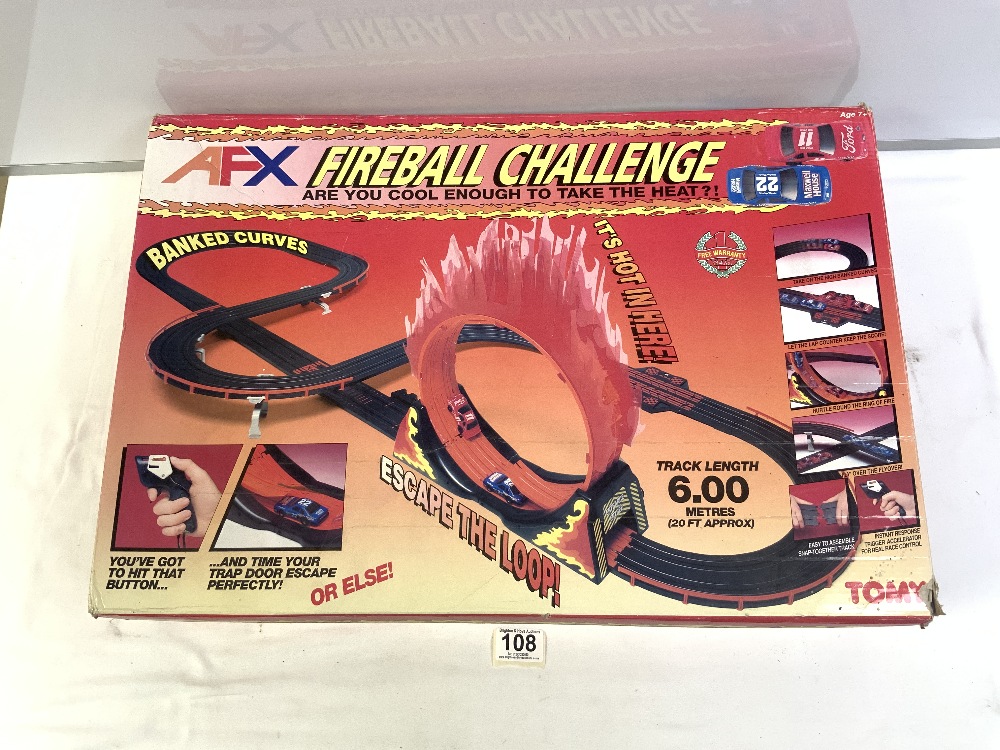 SCALEXTRIC SUPER TOURERS BOX SET AND A SCALEXTRIC GRAND PRIX BOXED SET WITH A AFX FIREBALL BOXED SET - Image 10 of 20