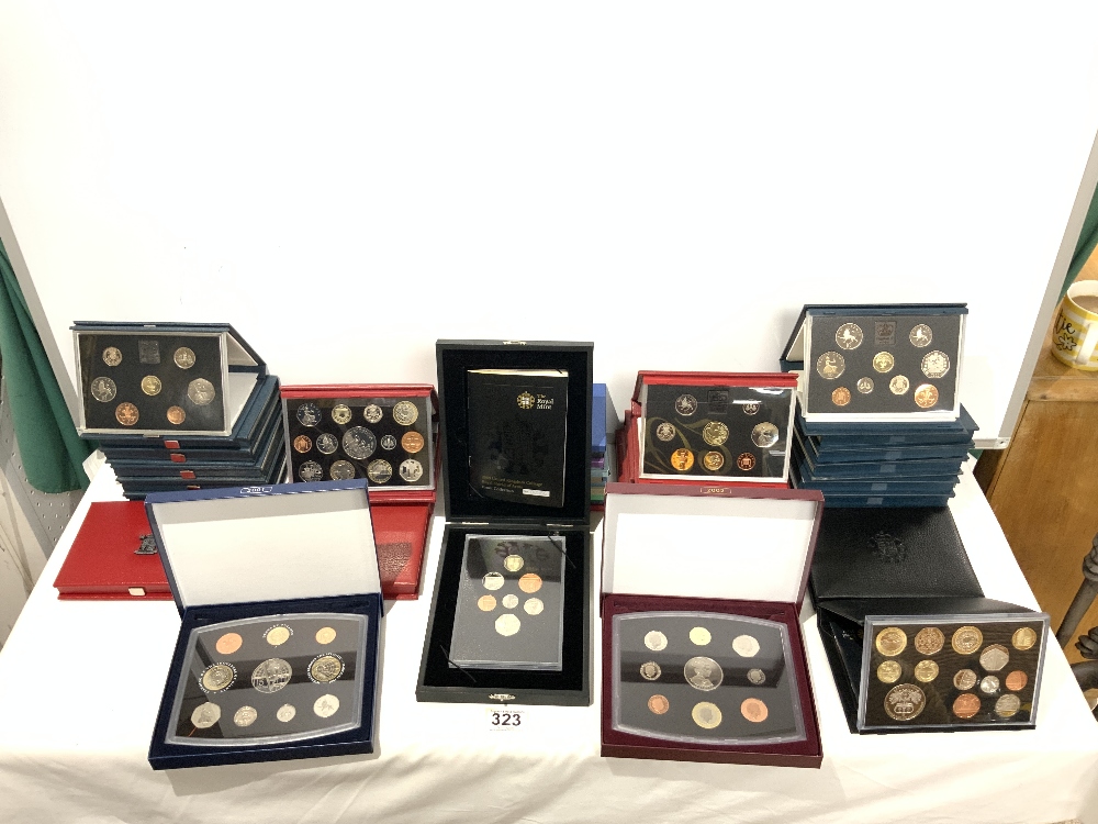 CASED SETS OF ROYAL MINT PROOF COINS, 1972-1979, 1985-1999, 2001-2004, 2006-2010. - Image 2 of 15