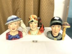 KEVIN FRANCIS- CLARICE CLIFF, YOUNG PEGGY DAVIES, AND SUSIE COOPER ALL LIMITED EDITIONS