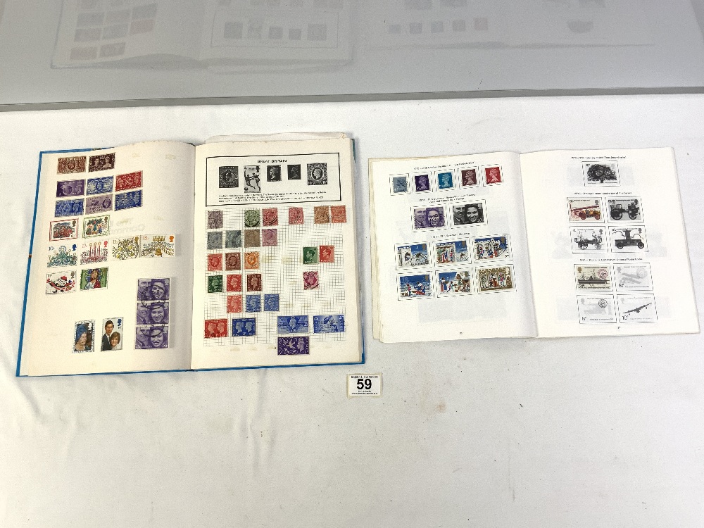 LARGE QUANTITY OF STAMPS - 4 ALBUMS OF UK, LOOSE STAMPS, FIRST DAY COVERS WORLD STAMPS - Image 5 of 29