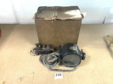 LUCAS MILITARY LAMP ELECTRIC SIGNALLING DAYLIGHT MARK11 DATED 1918 FOR MORSE CODE