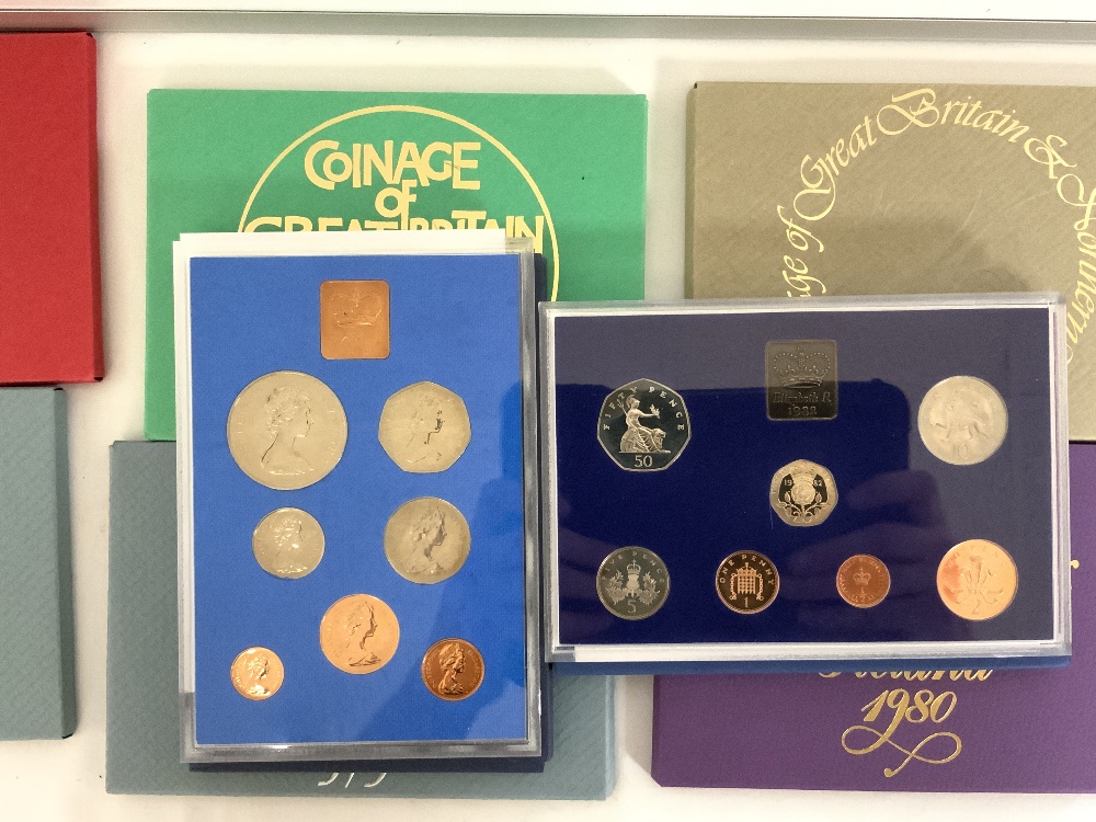 CASED SETS OF ROYAL MINT PROOF COINS, 1972-1979, 1985-1999, 2001-2004, 2006-2010. - Image 11 of 15