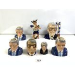 KEVIN FRANCIS CERAMICS LTD EDITION JOHN MAJOR JUG (15/750) JOHN MAJOR JUG (114/500) JOHN MAJOR