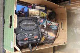 Sega Megadrive plus a quantity of Amiga Software