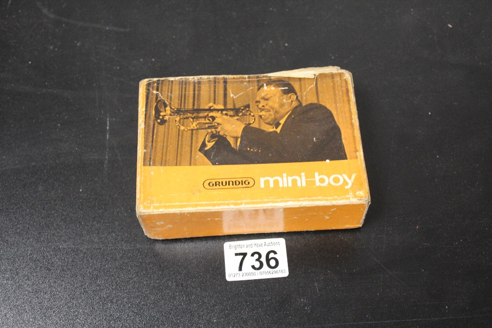 Vintage Grundig Mini Boy Pocket Radio - Image 2 of 3