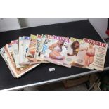 Quantity of Mayfair adult magazines