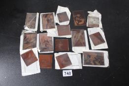 Selection of Erotic Copper Printing Plates