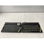 2 x Sinclair ZX Spectrum computers