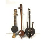 THREE EARLY MUSICAL INSTRUMENTS