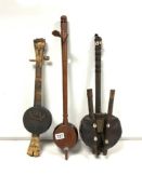 THREE EARLY MUSICAL INSTRUMENTS