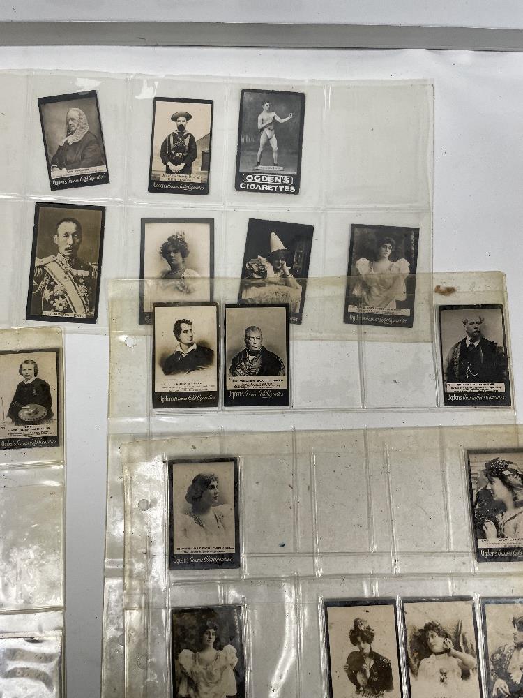 63 OGDEN'S CIGARETTE CARDS, BOXING ROYALTY, ACTORS, ACTRESSES, AND MORE - Image 4 of 5