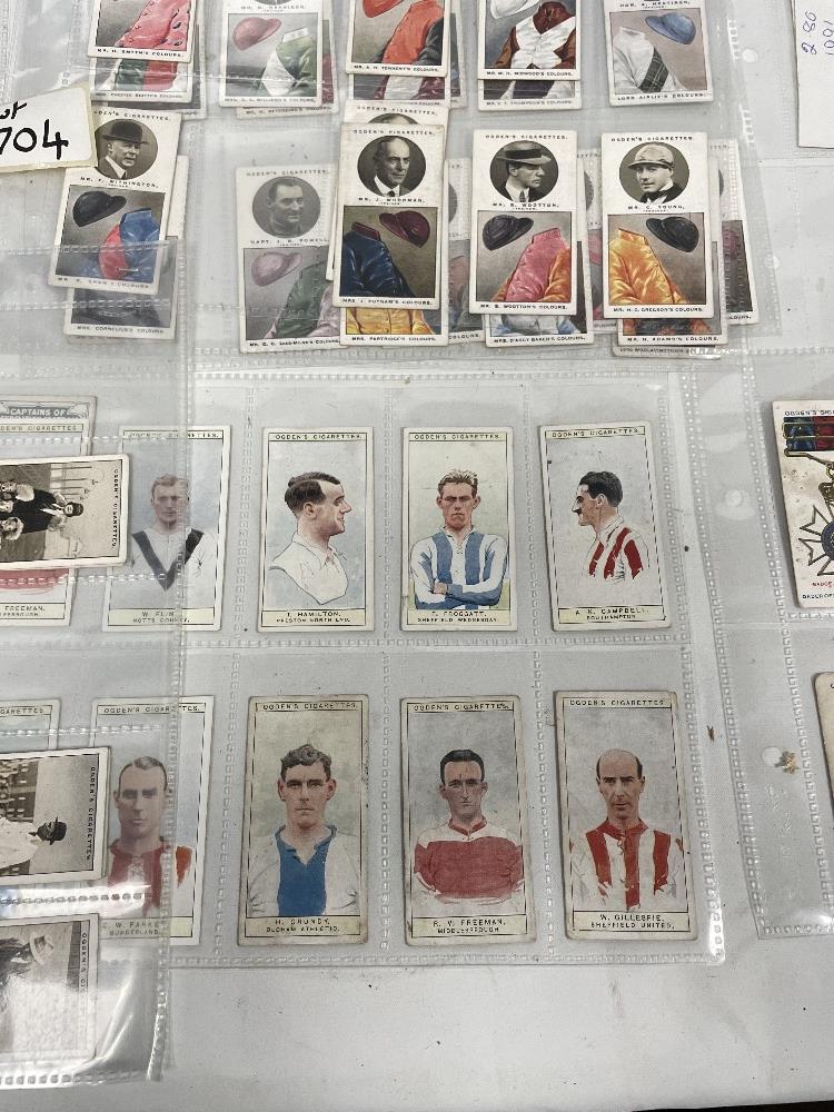 27 SLEEVES OF OGDEN'S AND LAMBERT AND BUTLER, BOXING, CAPTAINS OF ASSOCIATION FOOTBALL CLUBS AND - Image 9 of 10
