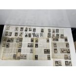 63 OGDEN'S CIGARETTE CARDS, BOXING ROYALTY, ACTORS, ACTRESSES, AND MORE