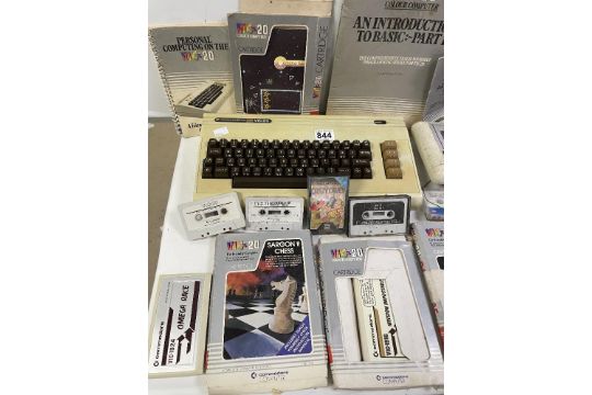 COMMODORE VIC 20 WITH GAMES AND ACCESSORIES - Image 2 of 4