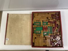 LARGE QUANTITY OF VINTAGE WOODEN BUILDING BLOCKS