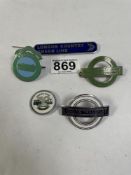 LONDON TRANSPORT BUS BADGES