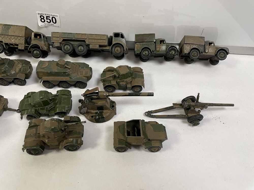 QUANTITY OF DINKY MILITARY DIE-CAST VEHICLES - Image 4 of 10