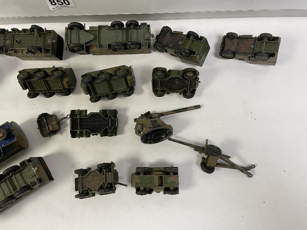 QUANTITY OF DINKY MILITARY DIE-CAST VEHICLES - Image 10 of 10