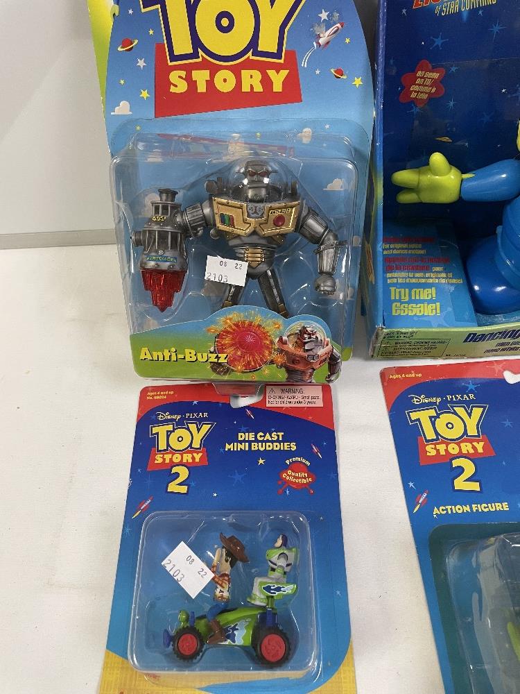 TOY STORY AND BUZZ LIGHTYEAR BURAGO AND MORE, ALL IN ORIGINAL PACKAGING - Image 2 of 6
