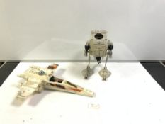 TWO STAR WARS MODELS DATED EARLY 1980'S
