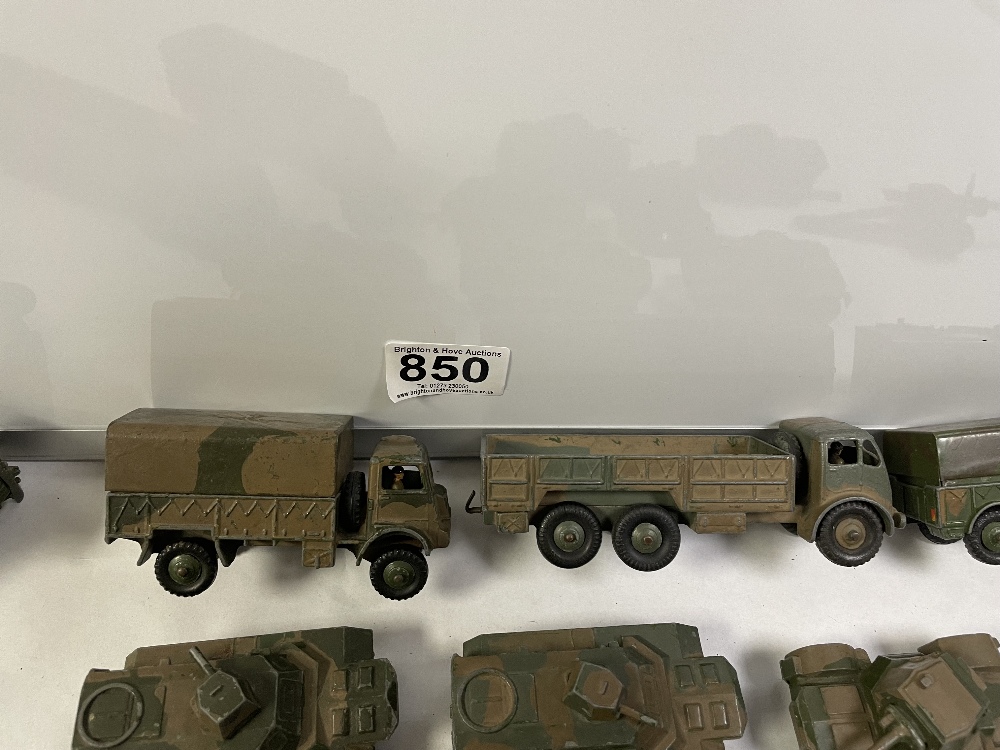 QUANTITY OF DINKY MILITARY DIE-CAST VEHICLES - Image 3 of 10