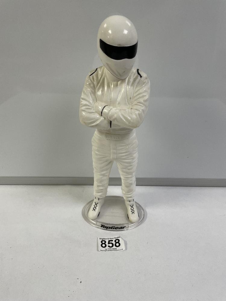 PLASTIC MODEL OF STIG FROM TOP GEAR, 28CMS