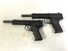 TWO MILBRO SP50 4.5MM PISTOLS WORKING ORDER